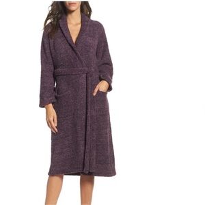 Barefoot Dreams Cozy Chic Plush Purple Robe